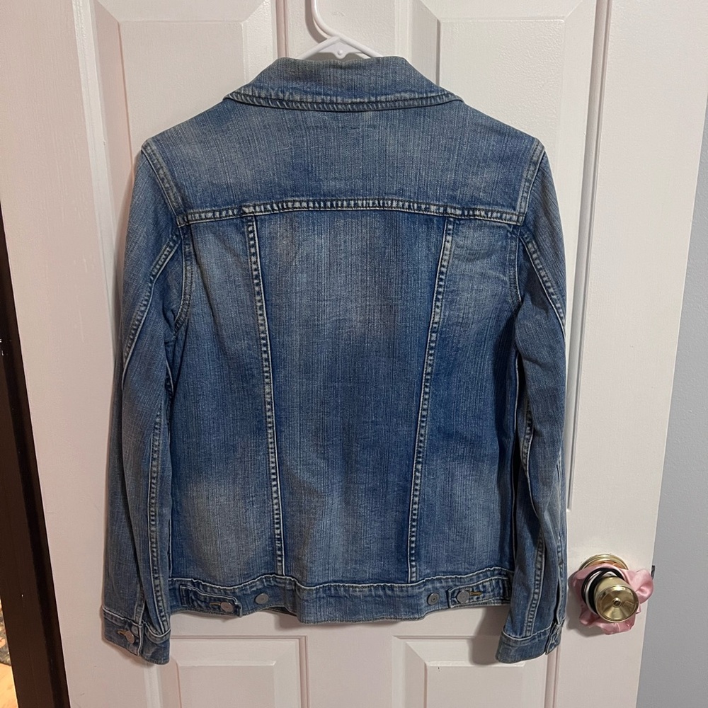 Levi's Women's Light Blue Jean Jacket - Picture 6 of 7